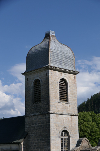Clocher de Chaux-des-Crotenay, photo Y Bessero
