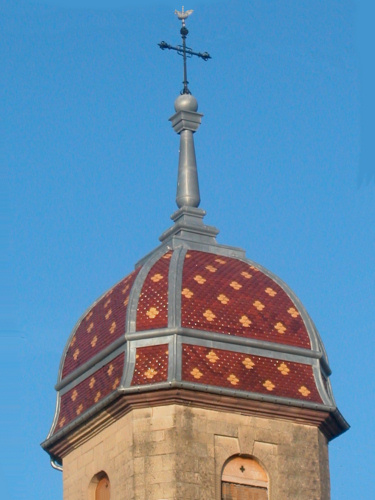 Clocher de Baulay (70), photo B. Lamblin