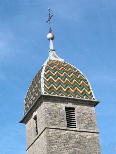 Clocher de Betoncourt-les-Ménétriers (70) photo B. Lamblin