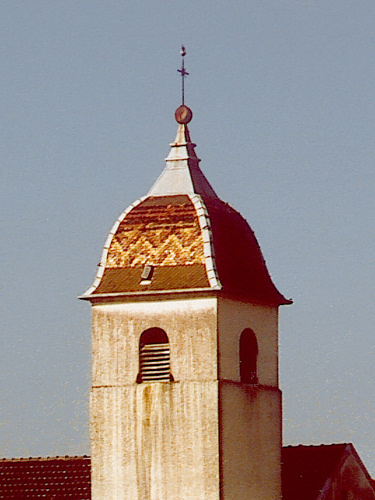 Clocher de Bougnon (70) photo B. Lamblin