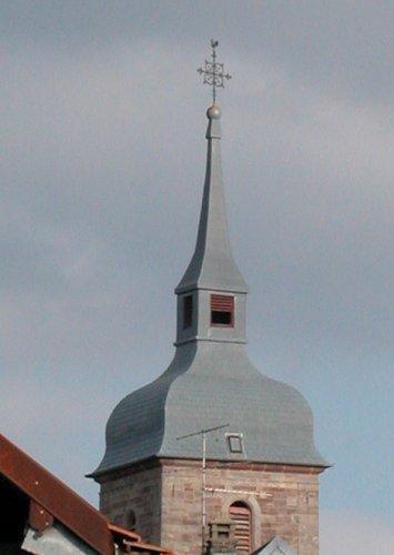 Clocher de Buc (90), photo B. Lamblin