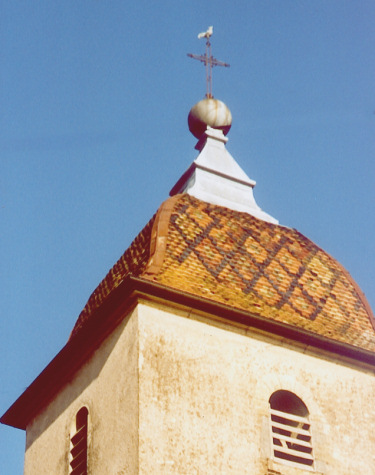 Clocher de Conflandey (70) photo B. Lamblin