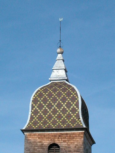 Clocher de Fontaine-lès-Clerval (25) photo B. Lamblin