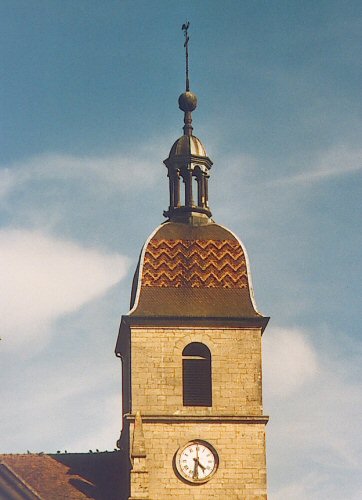 Clocher de Port-sur-Saône (70) photo B. Lamblin