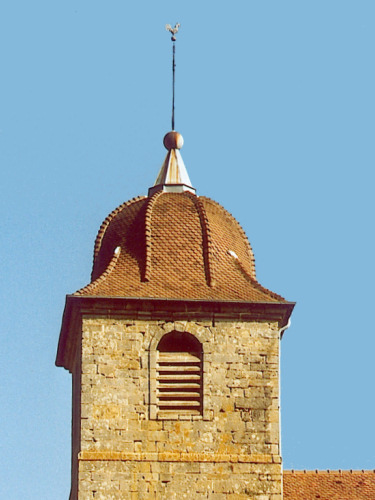 Clocher de Provenchère (70), photo B. Lamblin