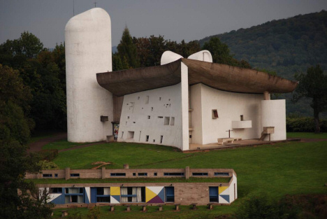 La chapelle de Ronchamp en 2007, photo B. Lamblin