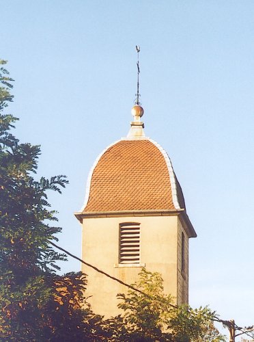 Clocher de Sauvigney-lès-Pesmes  (70) photo B. Lamblin