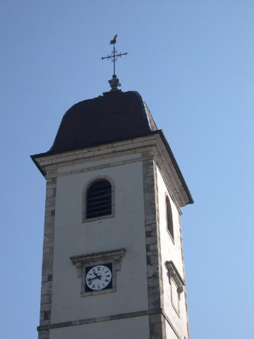 Clocher de Blamont (25), photo  B. Mougey