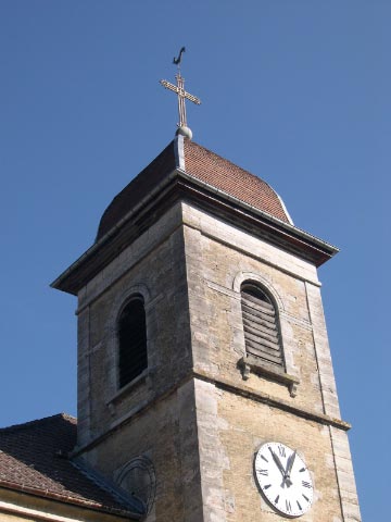 Clocher de Bourguignon (25) photo B. Mougey