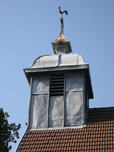 Clocher de Crissey (39), photo B. Mougey