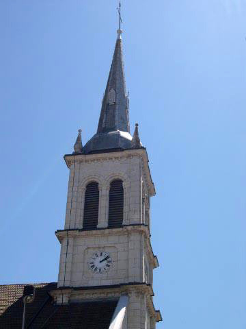 Clocher de Damprichard (25) photo B. Mougey