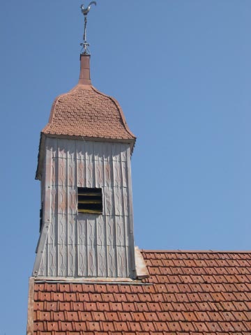 Clocher de Grandfontaine sur Creuse, photo B. Mougey