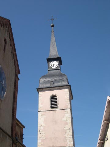 Clocher de Grandvillars (90) photo B. Mougey