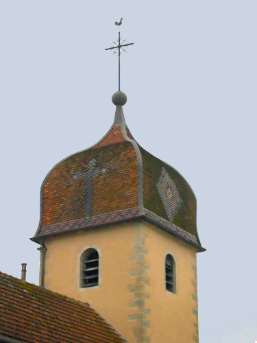 Clocher de Villers-les-Bois, photo B. Mougey