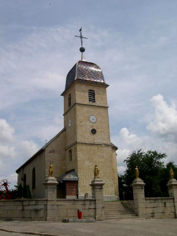 Eglise de Vuillecin, photo B. Mougey