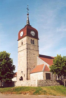 L'église d'Avoudrey, photo C. Briot