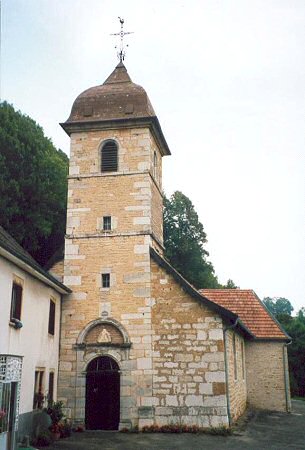 L'église de Belvoir, photo C. Briot