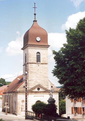 L'église de Bonnevaux, photo C. Briot