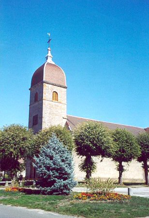 L'église de Cuse-et-Adrisans, photo C. Briot