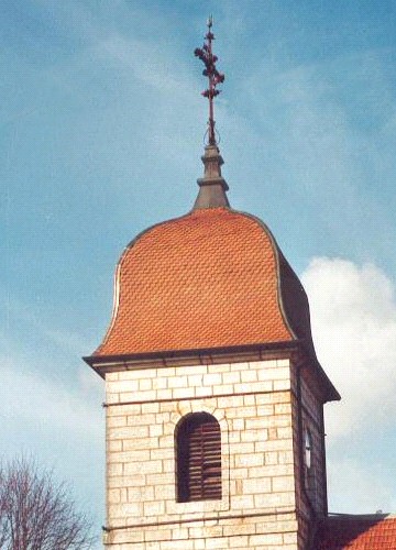 Clocher d'Eysson (25) photo C. Briot