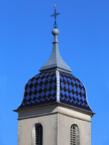 Clocher d'Argillières (70) photo J. Menneret