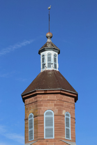 Clocher de Banvillars (90), photo C. Quillon