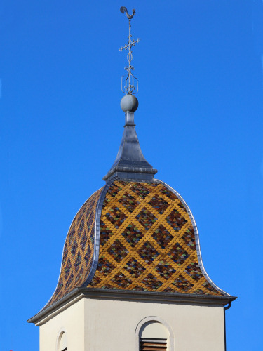 Clocher de Champagney (39) photo C. Quillon