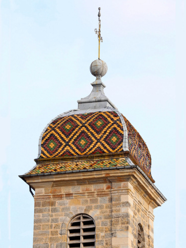 Clocher comtois de Pin (70) photo C. Quillon