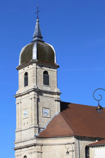 L'église de Scey-sur-Saône,photo C. Quillon