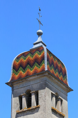 Clocher de Taxenne (39) photo C. Quillon