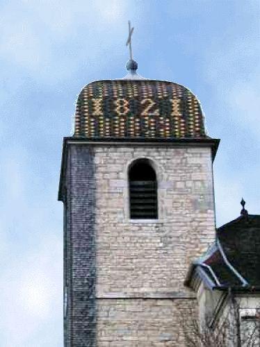 Clocher d'Amagney (25) photo D. Briot