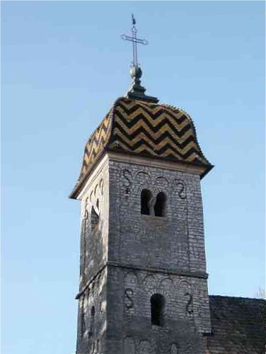 Clocher de Boussières, photo D. Briot