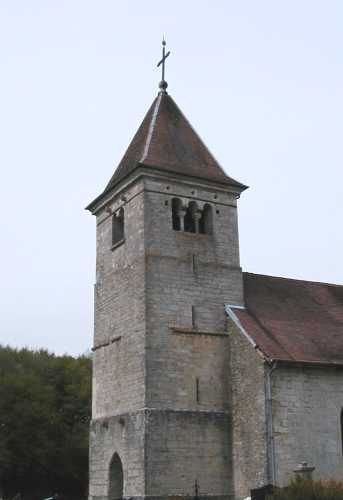 Clocher de Bremondans (25), photo D.Briot