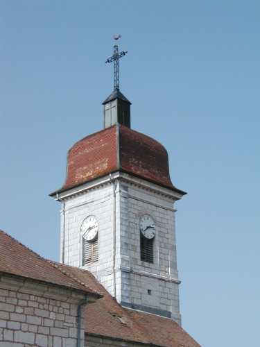 Clocher d'Epenoy (25) photo D. Briot