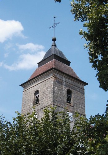 Clocher d'Etrepigney (39), photo M. Morlin