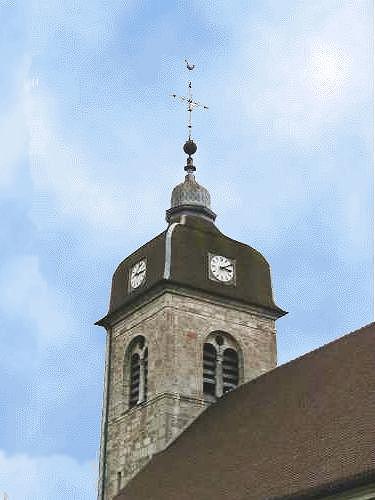 Clocher de Goux-les-Usiers (25) photo D. Briot