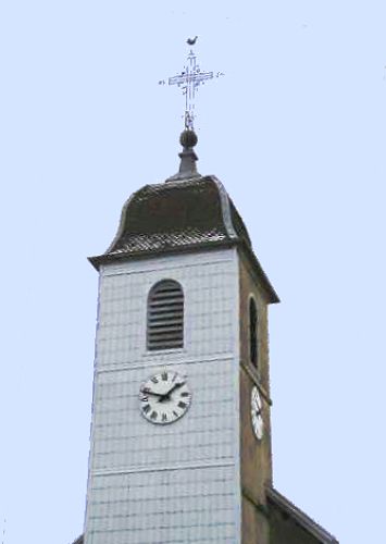 Clocher comtois de La Grange (25) photo D. Briot