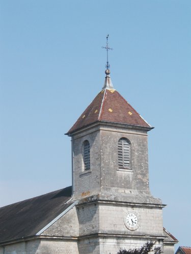 Clocher de La Chapelle Saint-Quillain, photo D. Briot