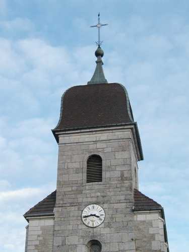 Clocher de Laviron (25) photo D. Briot