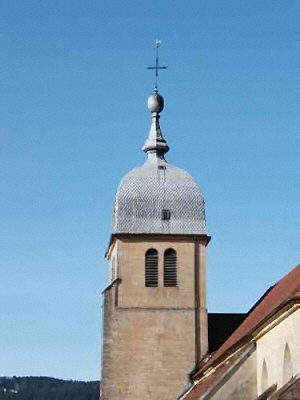 Clocher de Montlebon, photo D. Briot