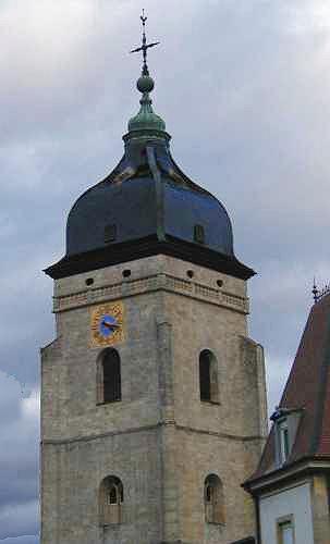 Clocher de Pontarlier (25), photo D. Briot