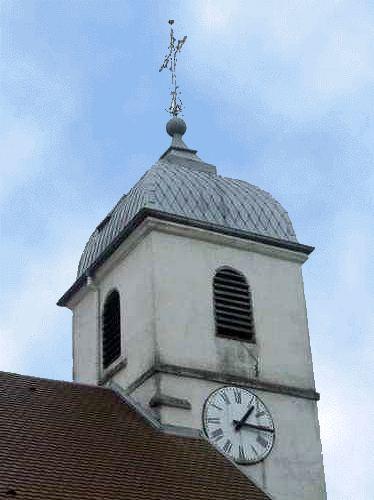Clocher de Rosières sur Barbèche (25) photo D. Briot