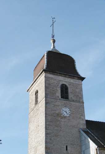 Clocher de Villers-sous-Montrond (25) photo D. Briot