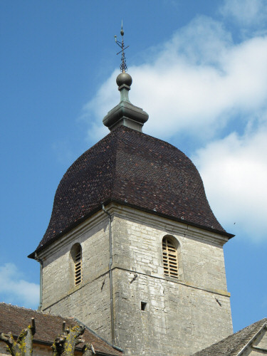 Clocher d'Autrey-lès-Gray (70) photo D. Bion