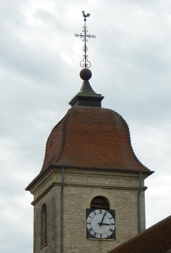 Clocher d'Auvet-et-la-Chapelotte (70) photo D. Bion