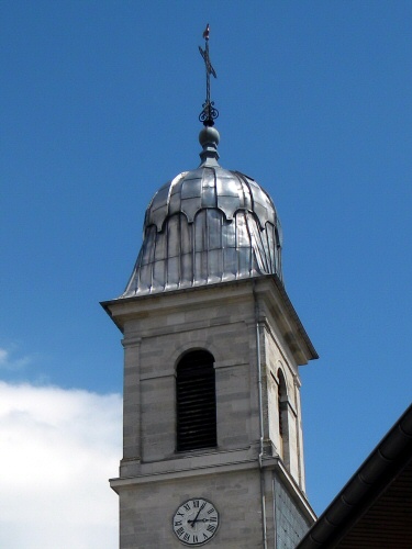 Clocher d'Avanne-Aveney (25) photo D. Bion