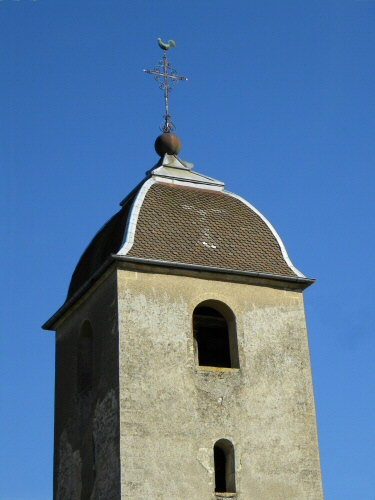 Clocher de Beaumotte-lès-Pin (70) photo D. Bion