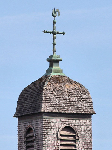 Clocher de l'église St François Xavier à Besançon, photo D. Bion
