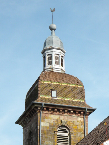 Clocher de  Champey (70) photo D. Bion