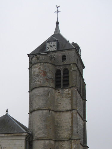 Clocher de Champlitte (25), photo D. Bion